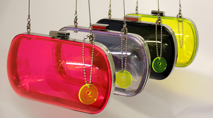 perspex bum bag